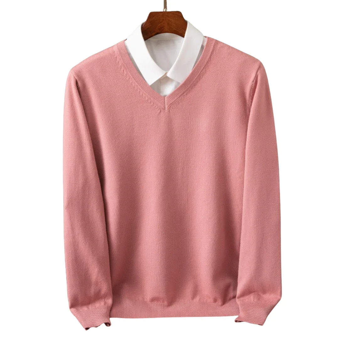 BEXFORD™ | KASCHMIR V AUSSCHNITT PULLOVER