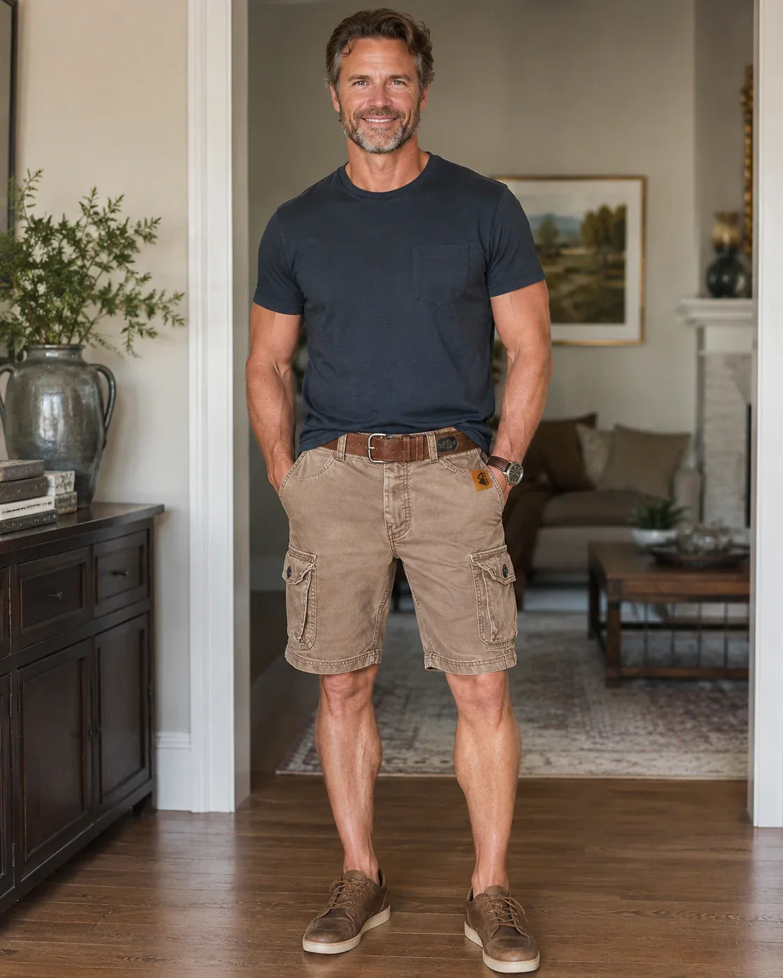 CAZEL™ | VINTAGE CARGO SHORTS