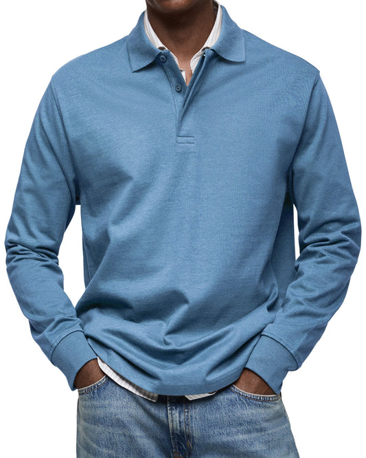 Luca | Polo Langarm Casual
