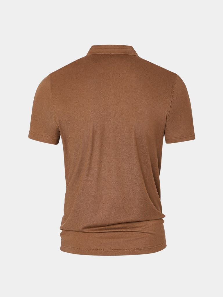 Enzo™ | Das Polo mit modernem Stehkragen