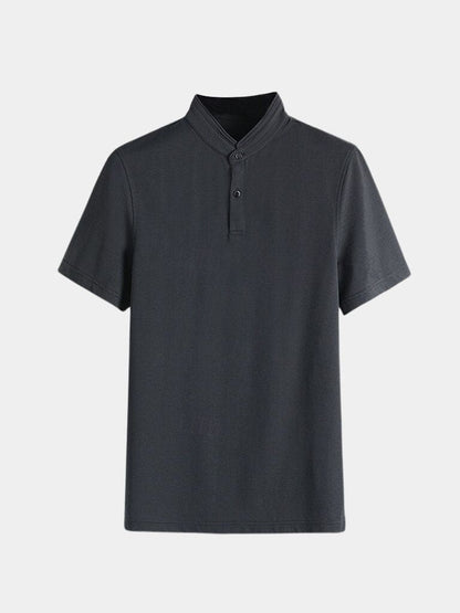 Enzo™ | Das Polo mit modernem Stehkragen