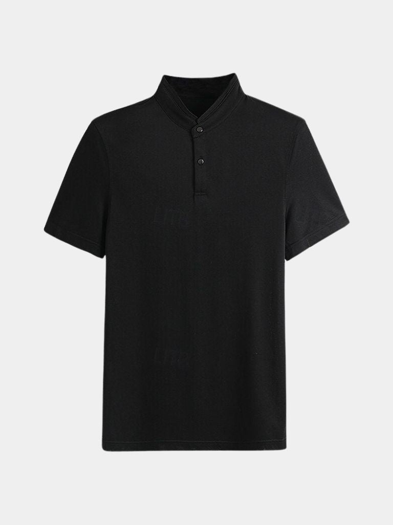 Enzo™ | Das Polo mit modernem Stehkragen