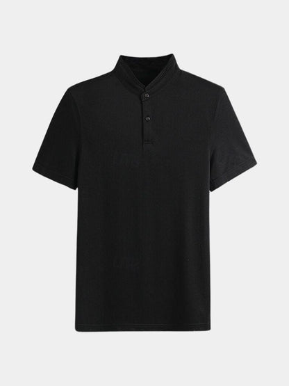 Enzo™ | Das Polo mit modernem Stehkragen