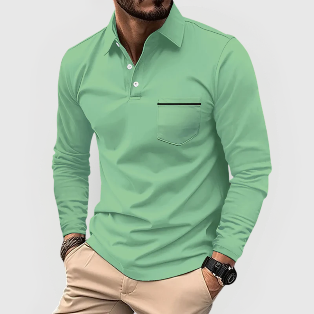 Raffaele™ | Elegantes und bequemes Polo mit praktischem Taschen