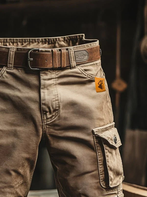 CAZEL™ | VINTAGE CARGO SHORTS
