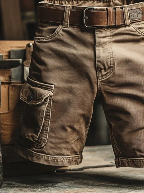 CAZEL™ | VINTAGE CARGO SHORTS