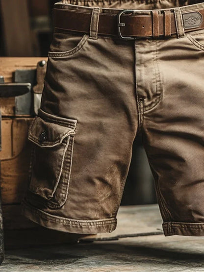 CAZEL™ | VINTAGE CARGO SHORTS