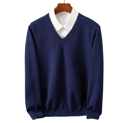 BEXFORD™ | KASCHMIR V AUSSCHNITT PULLOVER