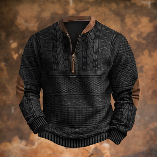 Julian™ - Sweatshirt met Ritssluiting
