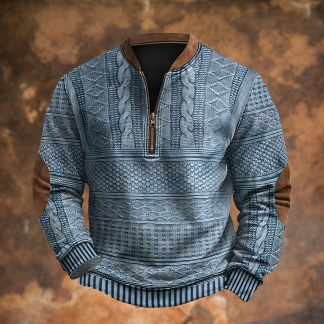 Julian™ - Sweatshirt met Ritssluiting