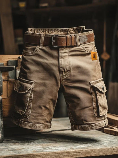 CAZEL™ | VINTAGE CARGO SHORTS