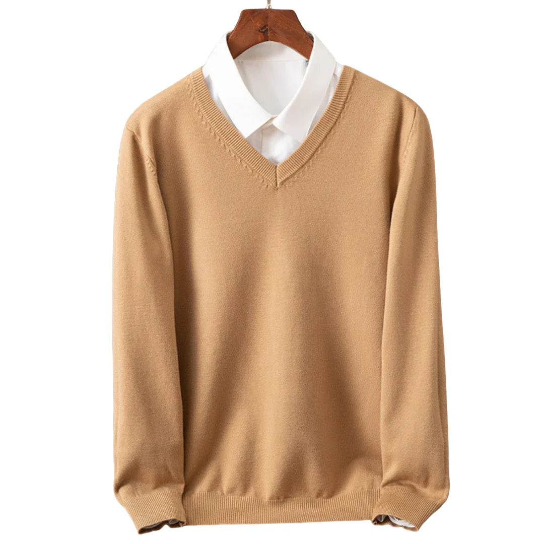 BEXFORD™ | KASCHMIR V AUSSCHNITT PULLOVER