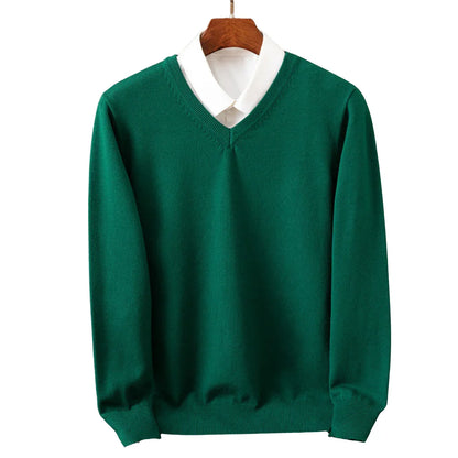 BEXFORD™ | KASCHMIR V AUSSCHNITT PULLOVER