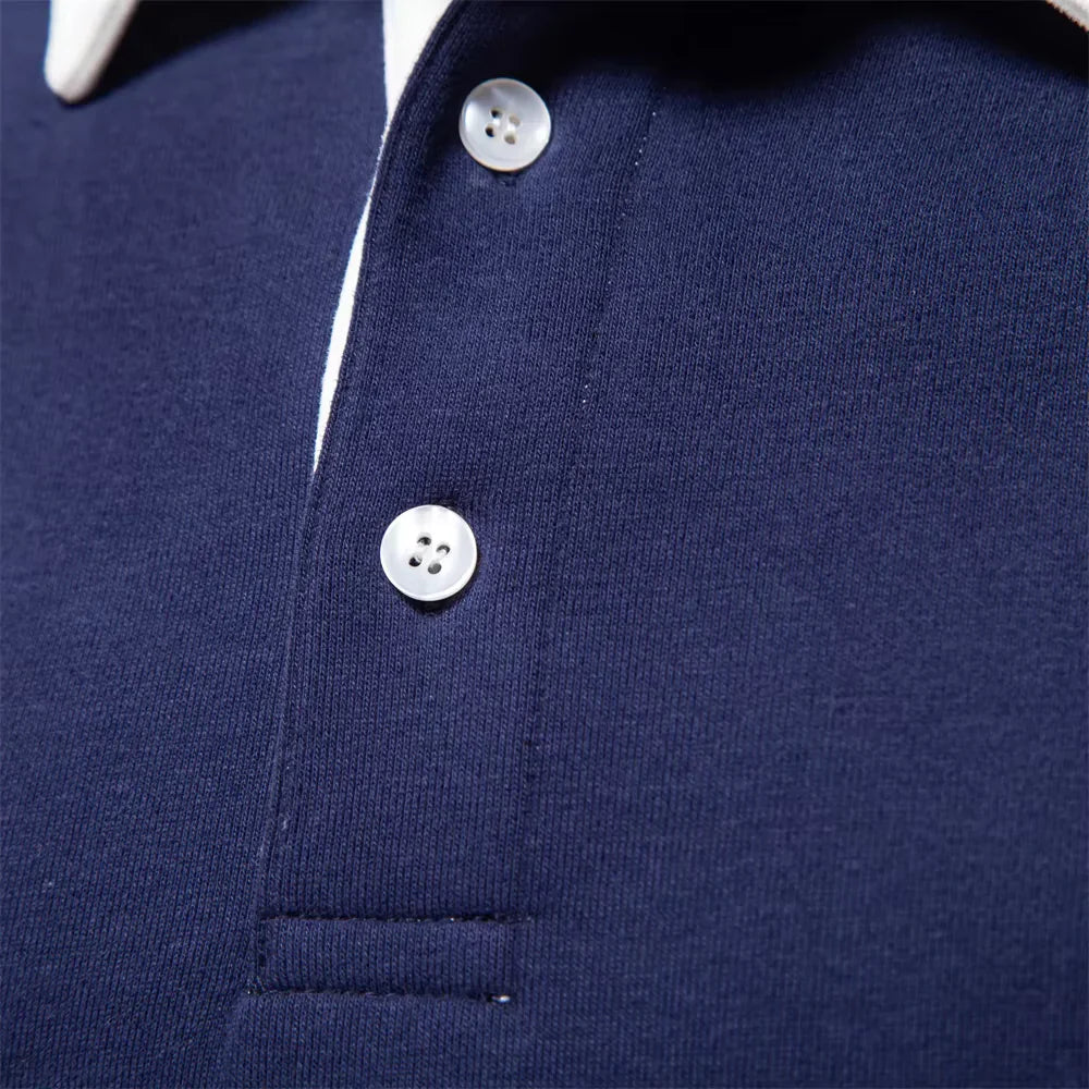 FALKENBERG™ | POLOKRAGEN BAUMWOLLPULLOVER