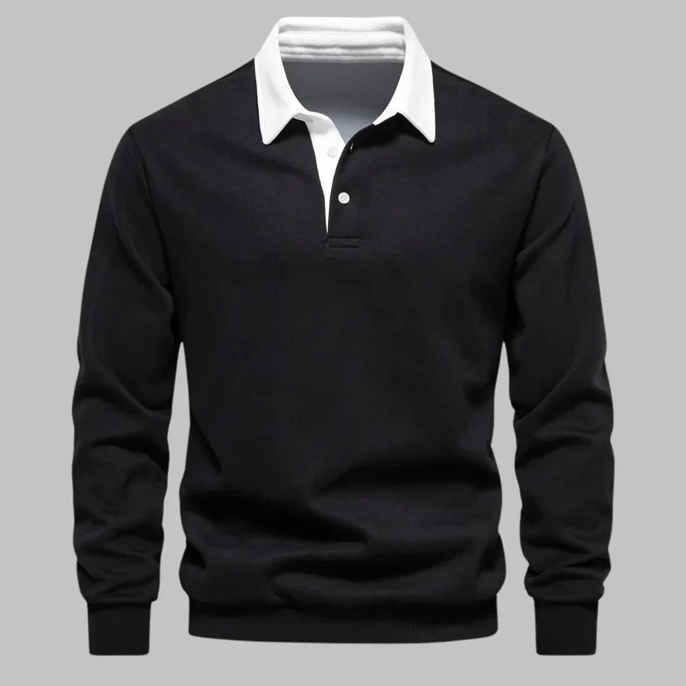 FALKENBERG™ | POLOKRAGEN BAUMWOLLPULLOVER