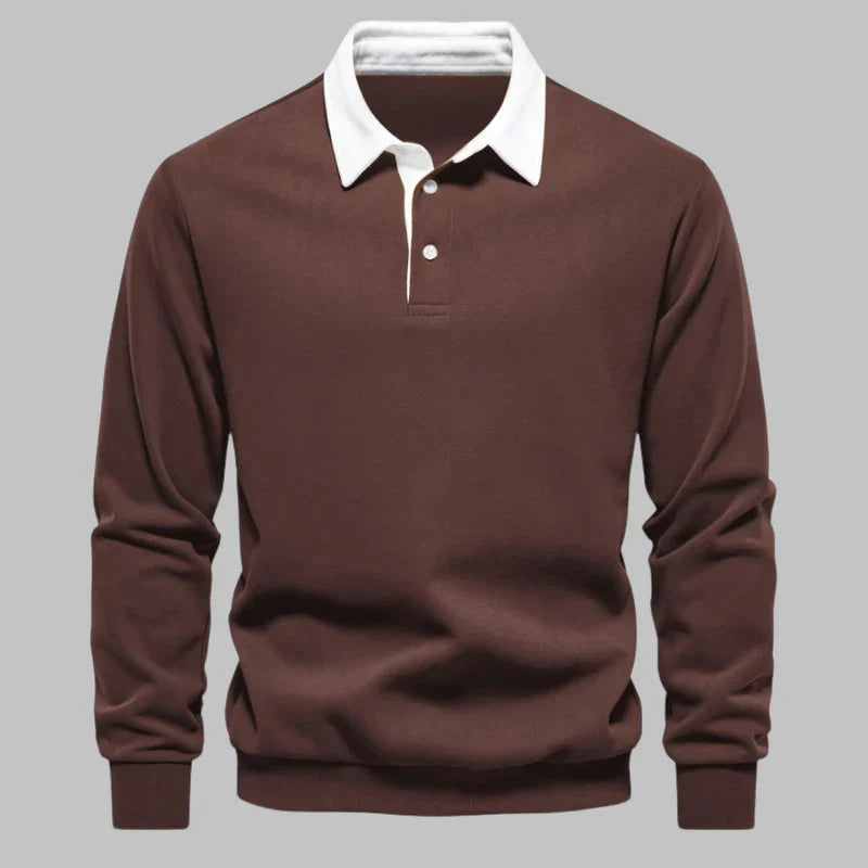 FALKENBERG™ | POLOKRAGEN BAUMWOLLPULLOVER