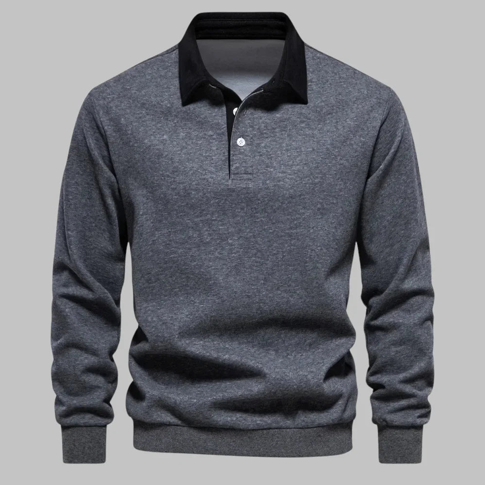 FALKENBERG™ | POLOKRAGEN BAUMWOLLPULLOVER