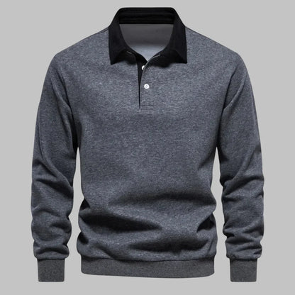 FALKENBERG™ | POLOKRAGEN BAUMWOLLPULLOVER