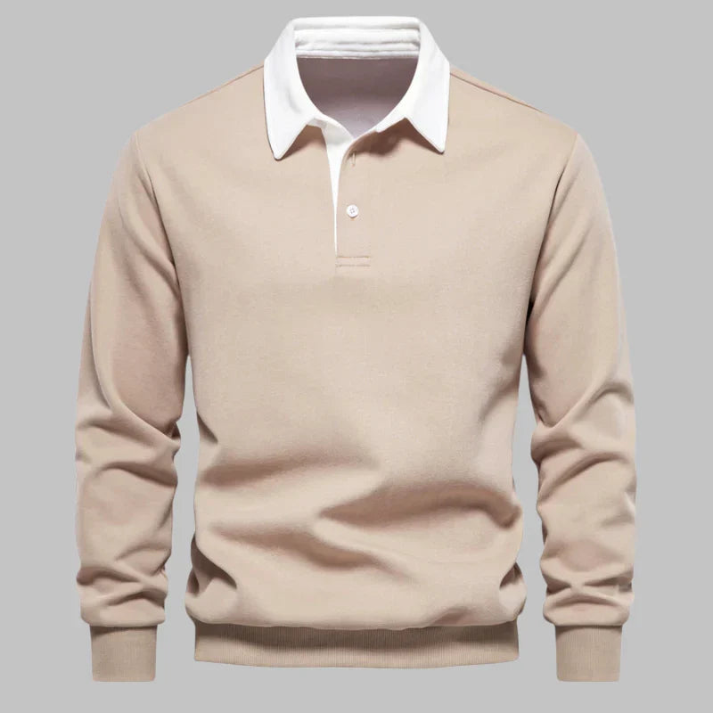 FALKENBERG™ | POLOKRAGEN BAUMWOLLPULLOVER