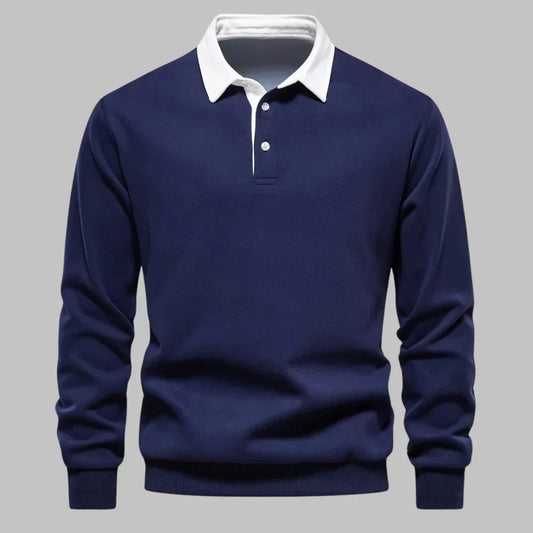 FALKENBERG™ | POLOKRAGEN BAUMWOLLPULLOVER