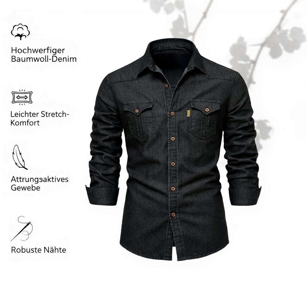 RAVEN™ | DENIM OVERHEMD