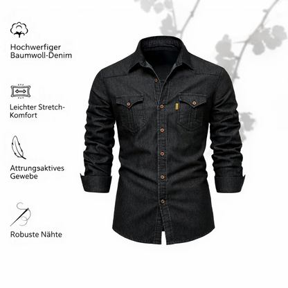 RAVEN™ | DENIM OVERHEMD