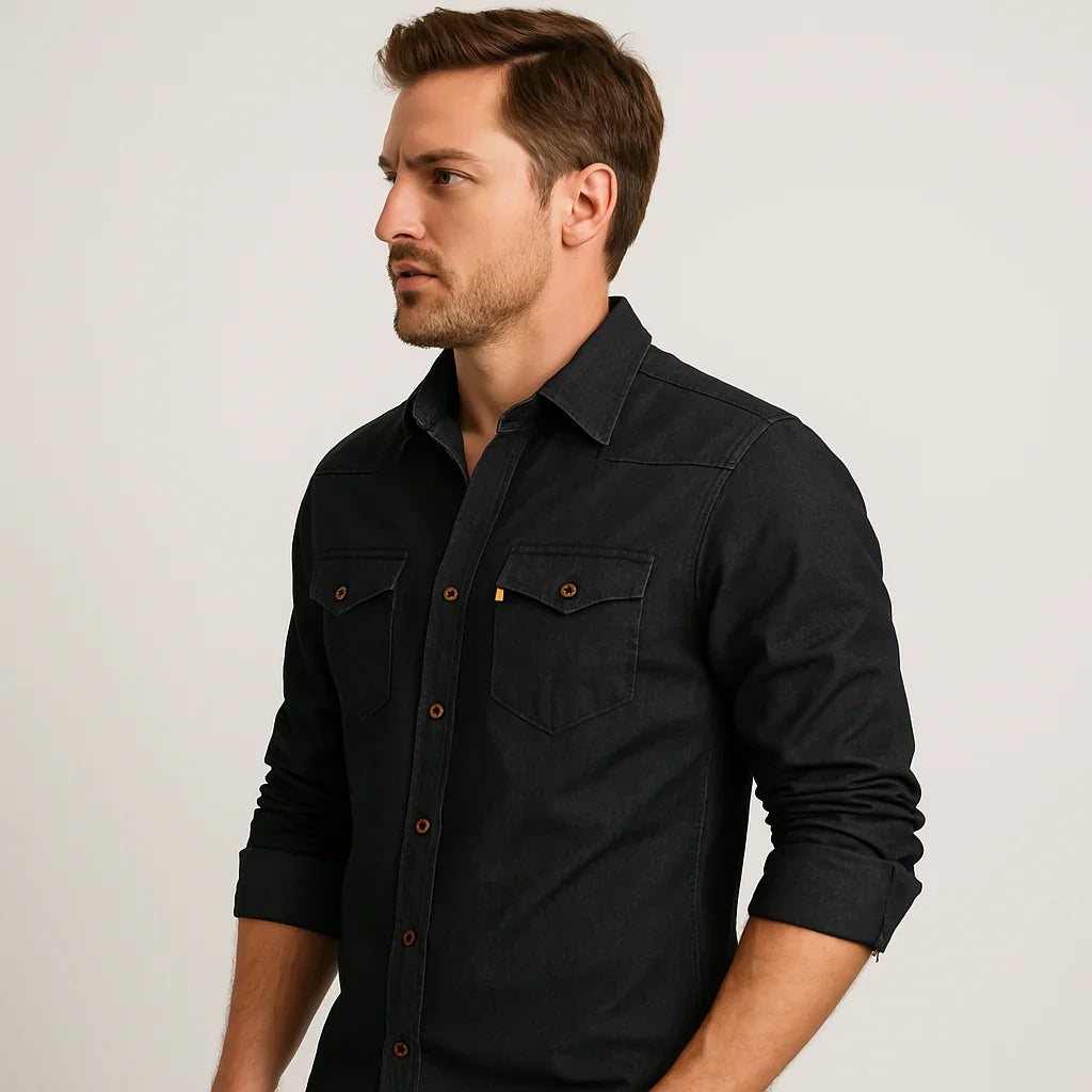 RAVEN™ | DENIM OVERHEMD