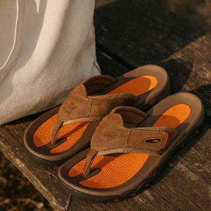 LANGFORD™ | PREMIUM KOMFORT-LEDER-SANDALEN