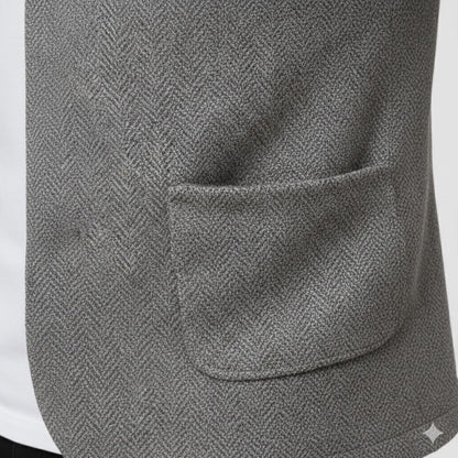 MERIDIAN™ | STRICK BLAZER MIT STEHKRAGEN