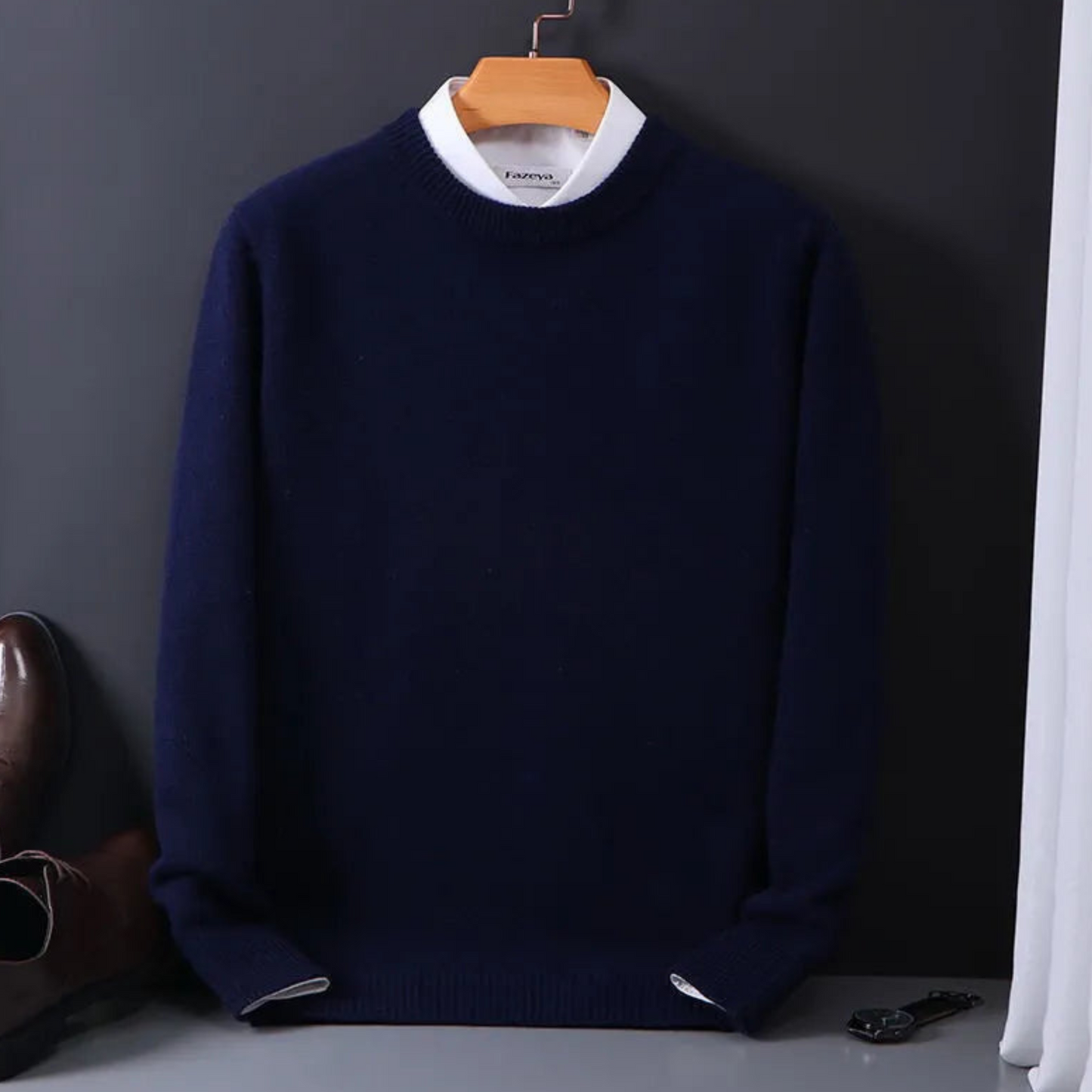 Noah™ – Klassischer Kaschmirpullover