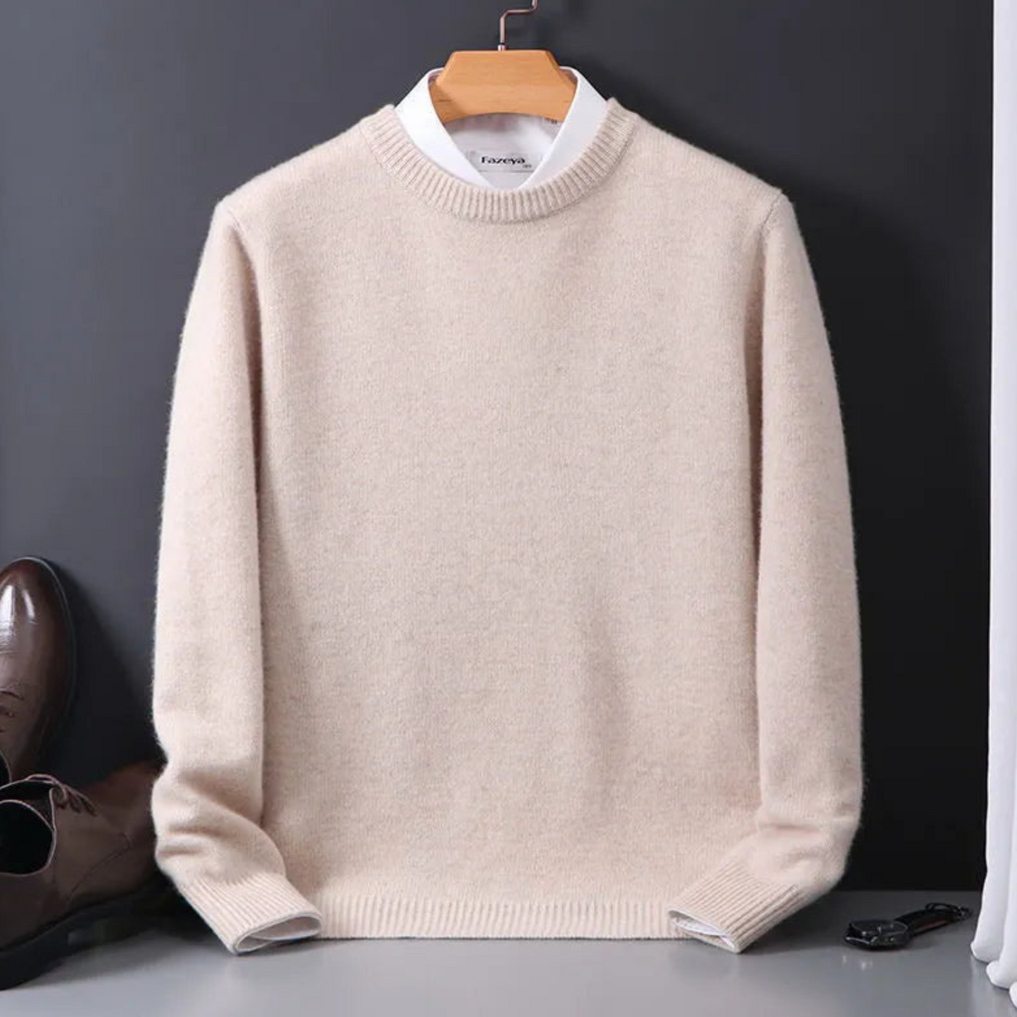 Noah™ – Klassischer Kaschmirpullover