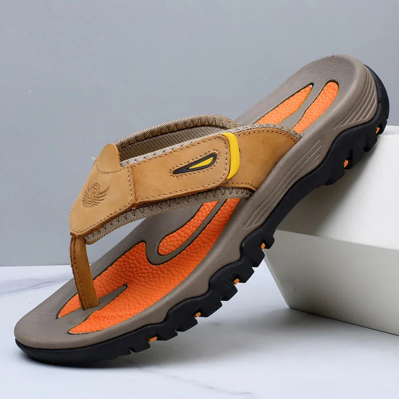LANGFORD™ | PREMIUM KOMFORT-LEDER-SANDALEN