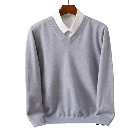 BEXFORD™ | KASCHMIR V AUSSCHNITT PULLOVER