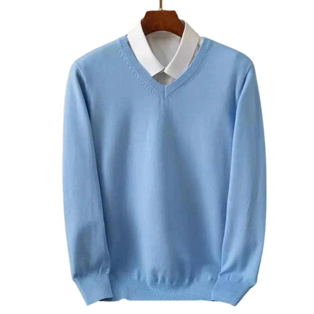 BEXFORD™ | KASCHMIR V AUSSCHNITT PULLOVER