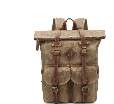 KRUN™ | Canvas Laptop Rucksack