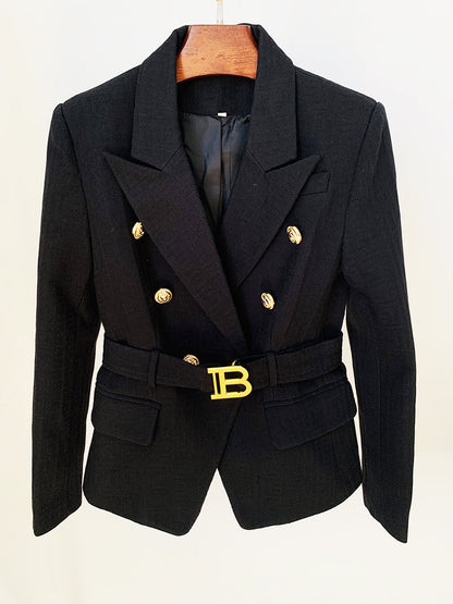 Bella™ | Slim Fit Blazer mit Metallverschluss