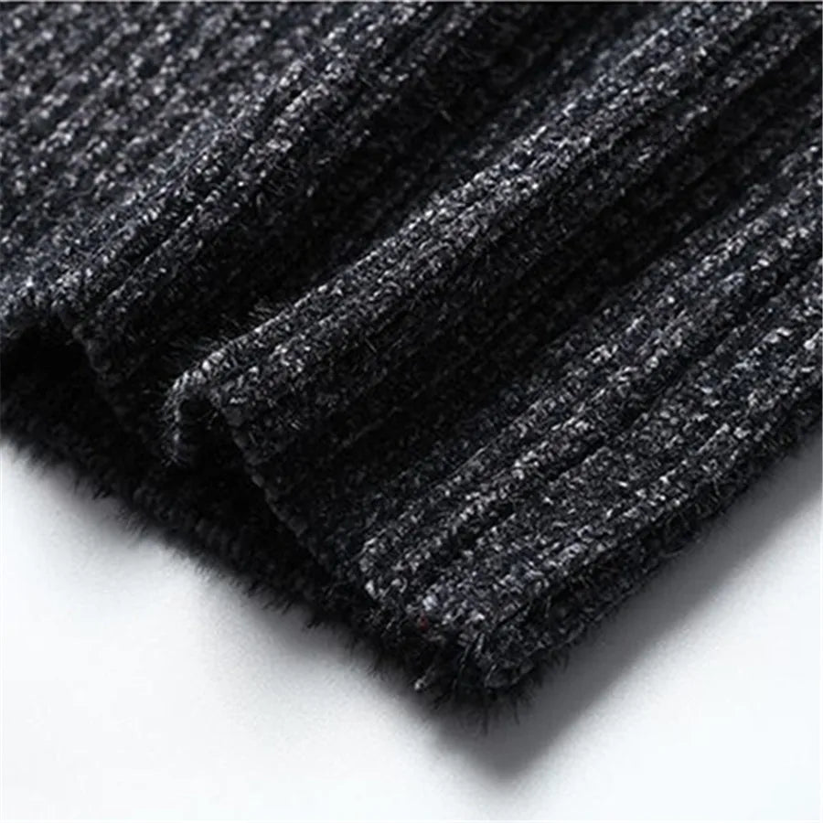 NORDHAVEN™ | Strukturierter Rollkragen-Strickpullover