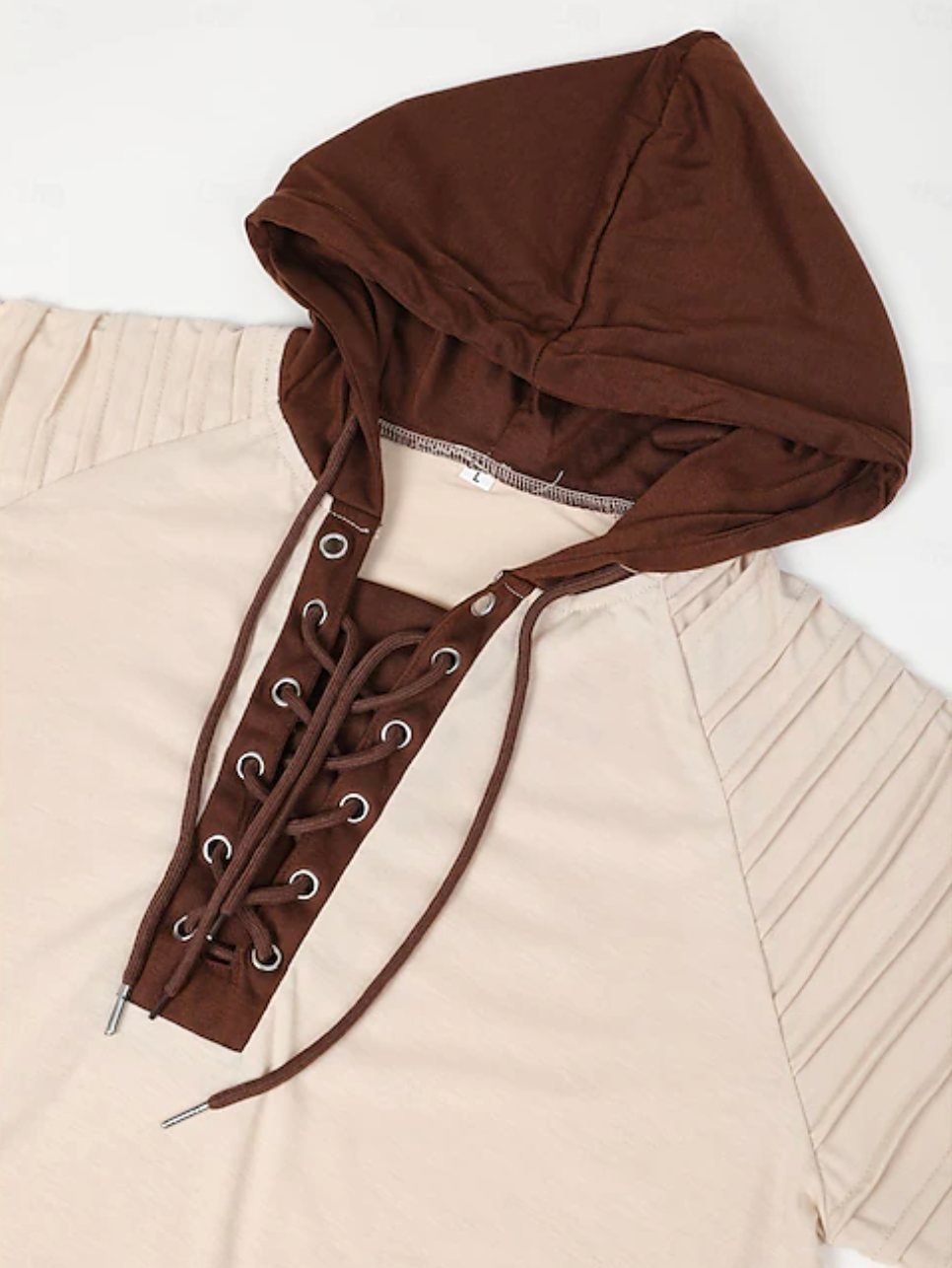 NORDHAVEN™ | LACE-UP HOODIE SHIRT