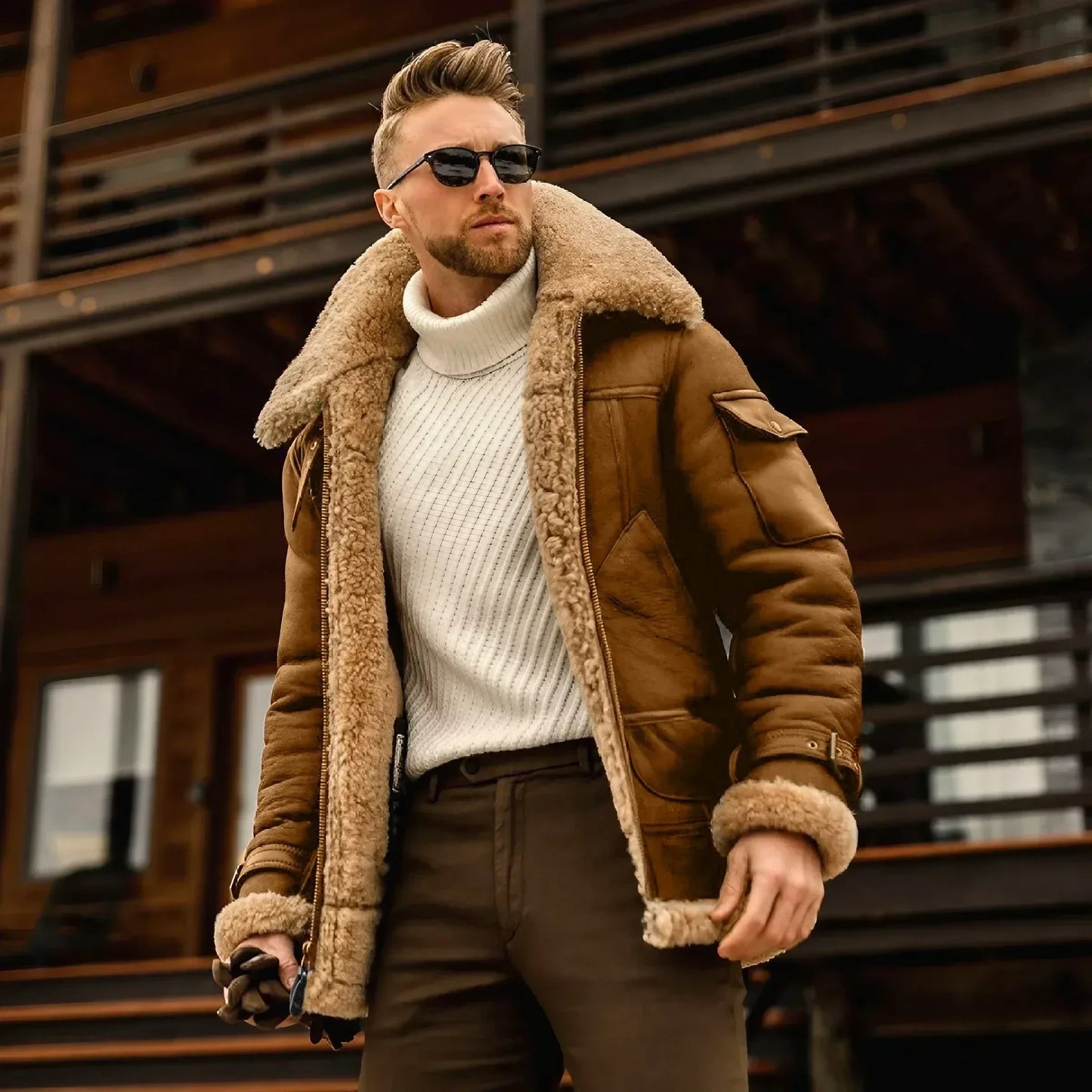 Vico™ - Winterjacke aus Lammwolle