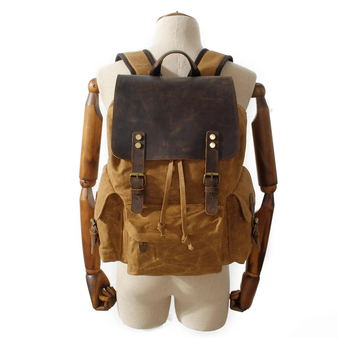 KOPENHAGEN™ | Wachsbeschichteter Canvas-Rucksack