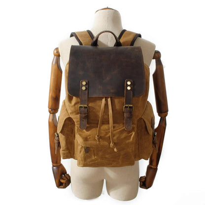 KOPENHAGEN™ | Wachsbeschichteter Canvas-Rucksack