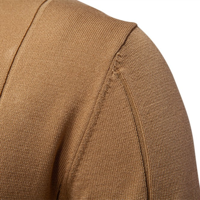 AURELIO™ | STRICK POLO MIT ZIPKRAGEN