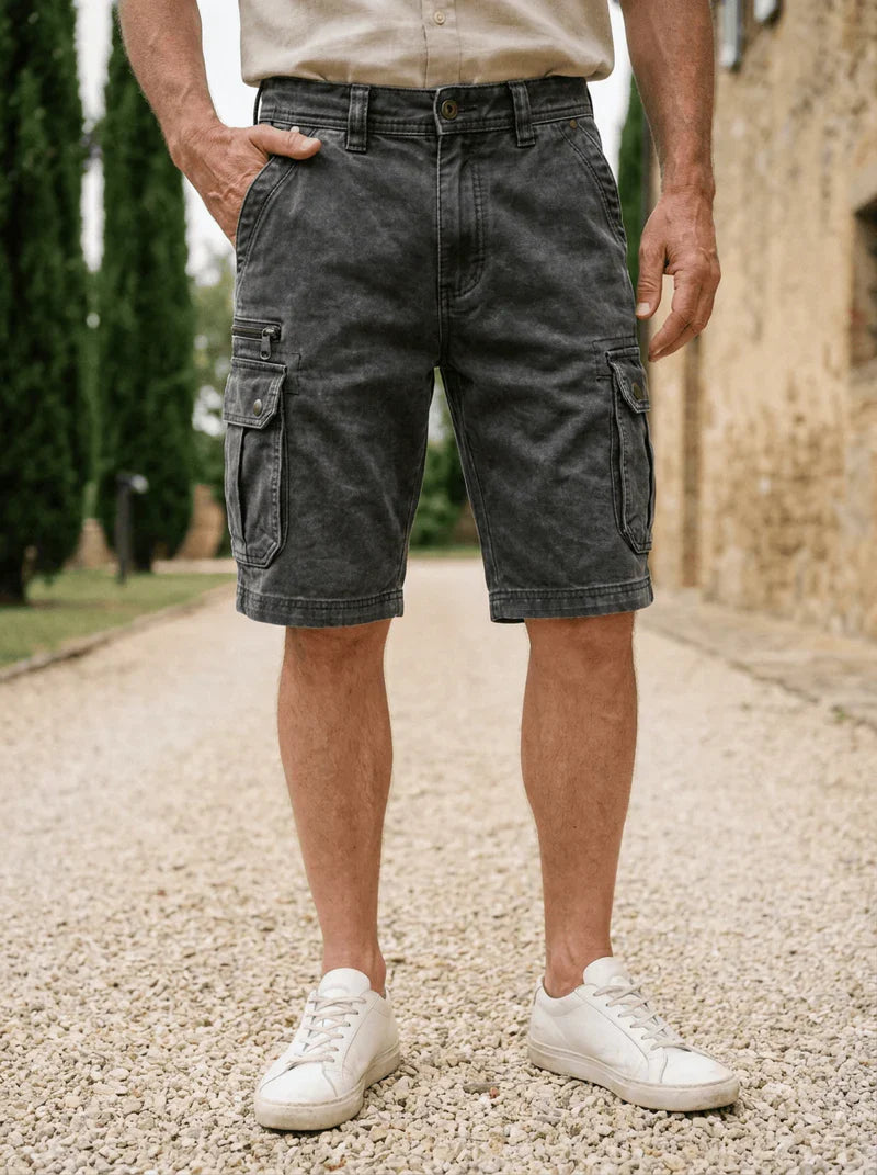 DENVER™ | DENIM CARGO SHORTS