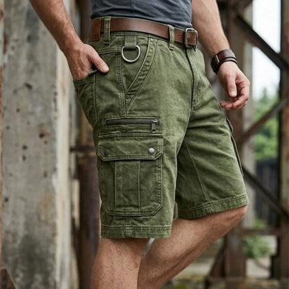 DENVER™ | DENIM CARGO SHORTS