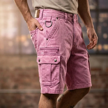 DENVER™ | DENIM CARGO SHORTS