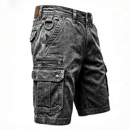 DENVER™ | DENIM CARGO SHORTS