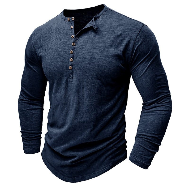 ALTON™ | SLUB JERSEY HENLEY SHIRT