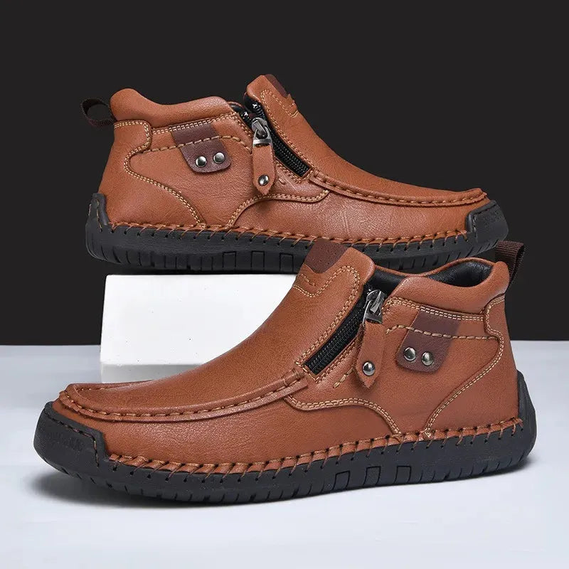SAVONTI™ | BERGEN LEDER CHELSEA BOOTS
