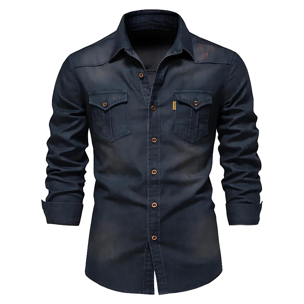 RAVEN™ | DENIM OVERHEMD