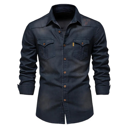 RAVEN™ | DENIM OVERHEMD